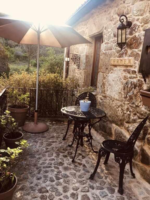 Вілла Casa De Carmen Banera Chimenea De Lena Y Terraza Коркубіон Екстер'єр фото